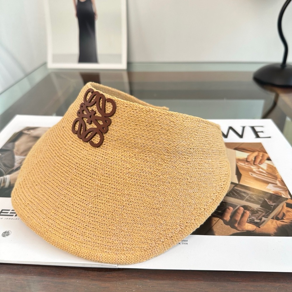 Loewe khaki-colored woven sun hat - Picture 8 of 9